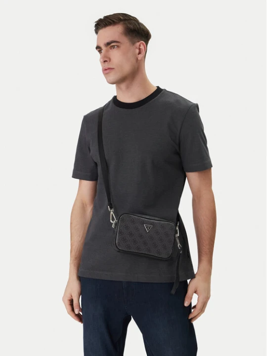 Zdjęcie produktu Saszetka Guess Vezzola Smart Accessories PMEVZL P3145 Czarny