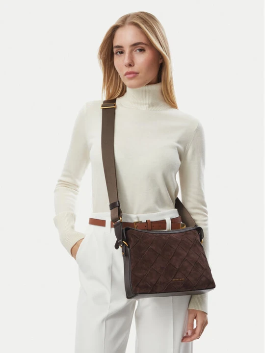 Zdjęcie produktu Saszetka MICHAEL Michael Kors 33F6GNIM2L Brązowy