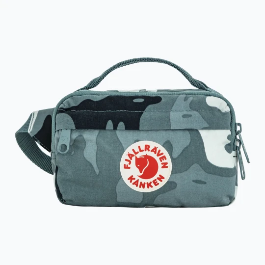 Zdjęcie produktu Saszetka nerka Fjällräven Kanken Graphics Hip Pack nimbus blue / hidden animals