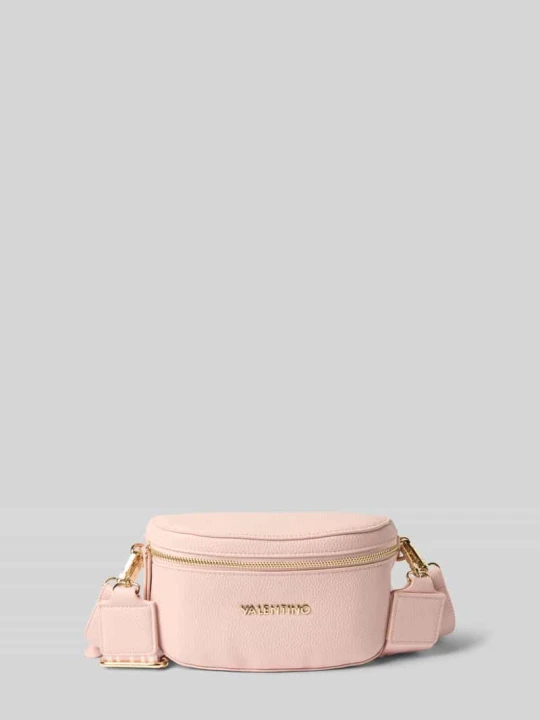 Zdjęcie produktu Saszetka nerka z aplikacją z logo model ‘Miramar’ VALENTINO BAGS Różowy