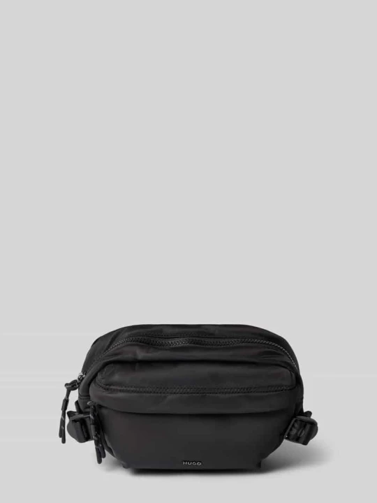 Zdjęcie produktu Saszetka nerka z detal z logo model 'AYDEN_New_WAISTBAG' Hugo czarny