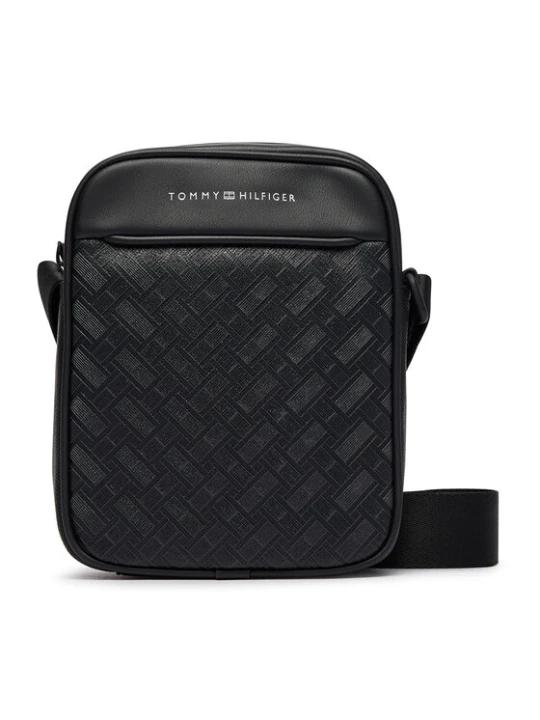 Zdjęcie produktu Saszetka Tommy Hilfiger Th Modern Monogram Mini Reporter AM0AM14844 Czarny