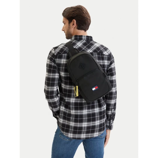 Zdjęcie produktu Saszetka Tommy Jeans Tjm Daily Elevated Sling Bag AM0AM14216 Czarny