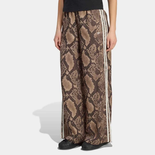 Zdjęcie produktu Satin Wide-Leg Pants adidas Originals brązowy