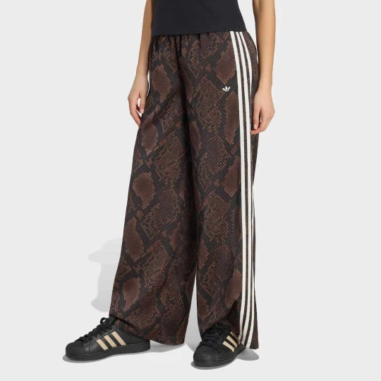 Zdjęcie produktu Satin Wide-Leg Pants adidas Originals brązowy