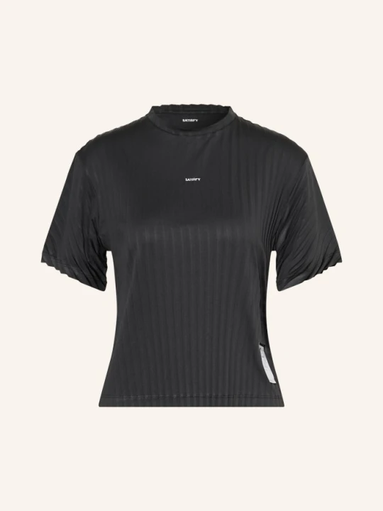 Zdjęcie produktu Satisfy Koszulka Do Biegania Auralite™ Pleated schwarz CZARNY