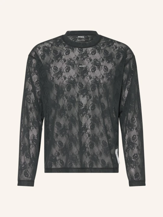 Zdjęcie produktu Satisfy Koszulka Do Biegania Space-Lace™ Z Koronki schwarz CZARNY