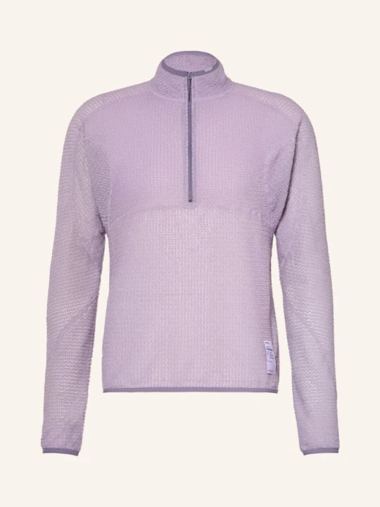 Zdjęcie produktu Satisfy Sweter Typu Troyer Z Polaru Fuzzfleece™ Ad lila