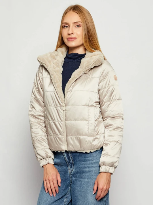 Zdjęcie produktu Save The Duck Dwustronna kurtka ELINA | Regular Fit beżowy
