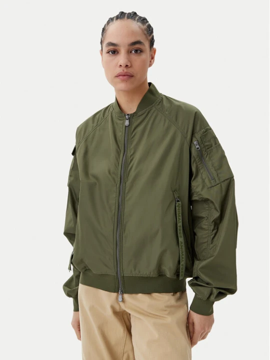 Zdjęcie produktu Save The Duck Kurtka bomber D32105W TWIL20 Zielony Oversize