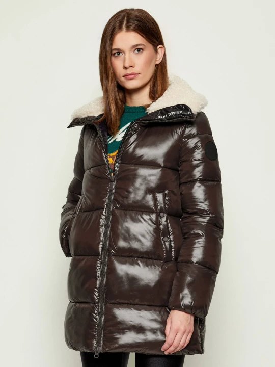Zdjęcie produktu Save The Duck Kurtka BONITA | Regular Fit | shearling brązowy