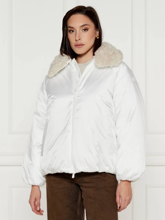 Zdjęcie produktu Save The Duck Kurtka PETAL | Regular Fit | shearling biały