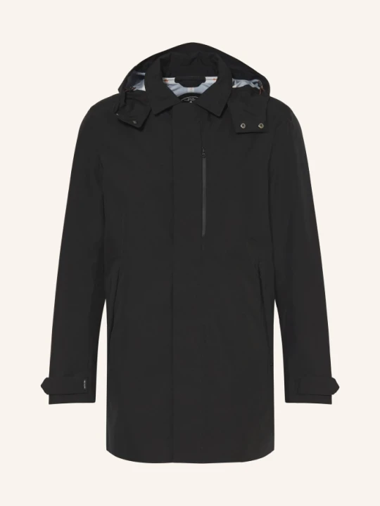 Zdjęcie produktu Save The Duck Parka Battersea Z Odpinanym Kapturem schwarz CZARNY
