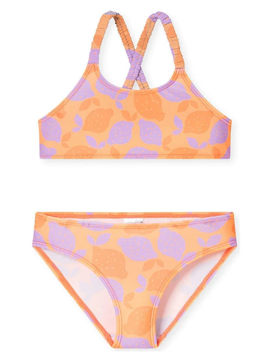 Zdjęcie produktu Schiesser Bikini w kolorze pomarańczowo-lawendowym rozmiar: 128