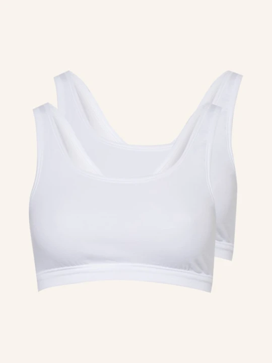 Zdjęcie produktu Schiesser Biustonosze Bustier 95/5, 2 Szt. weiss BIAŁY
