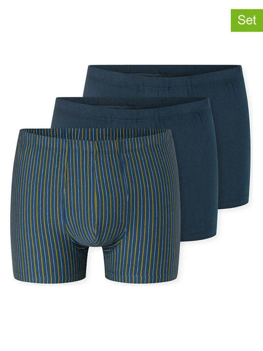 Zdjęcie produktu Schiesser Bokserki (3 pary) w kolorze granatowym rozmiar: XL