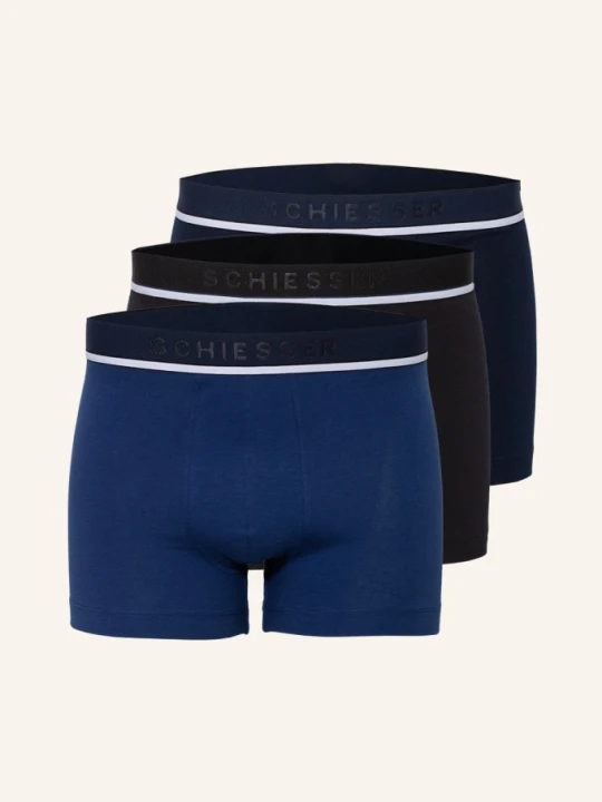 Zdjęcie produktu Schiesser Bokserki 95/5, 3 Szt. blau