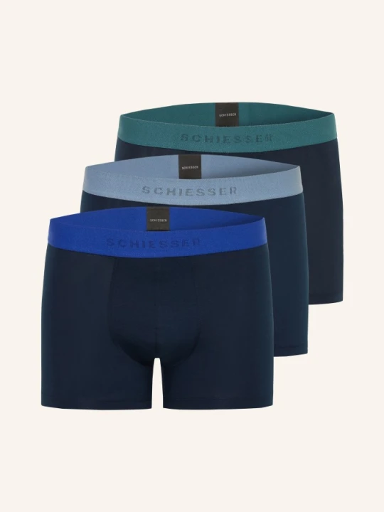 Zdjęcie produktu Schiesser Bokserki 95 / 5, 3 Szt. blau