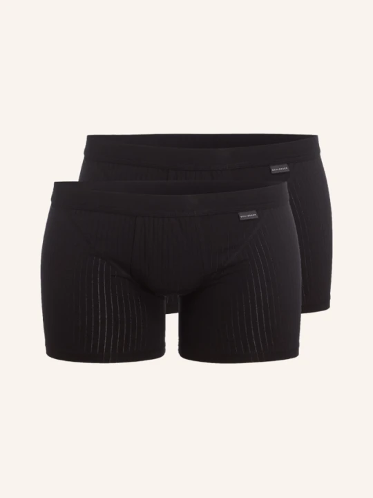 Zdjęcie produktu Schiesser Bokserki Cotton Essentials, 2 Szt. schwarz CZARNY