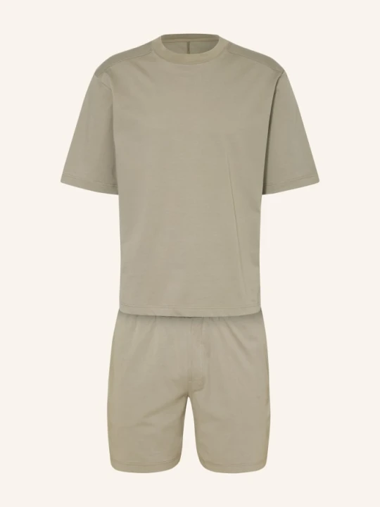 Zdjęcie produktu Schiesser Krótkie Piżamy Modern Nightwear gruen OLIWKOWY