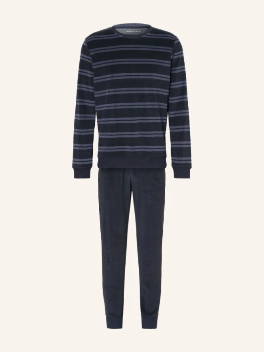 Zdjęcie produktu Schiesser Piżama Casual Nightwear Z Frotte blau