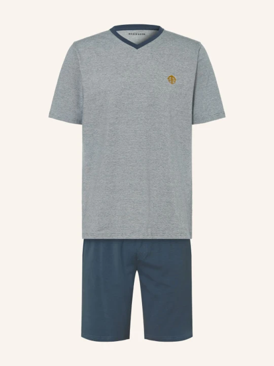Zdjęcie produktu Schiesser Piżama Typu Shorty 95 / 5 blau