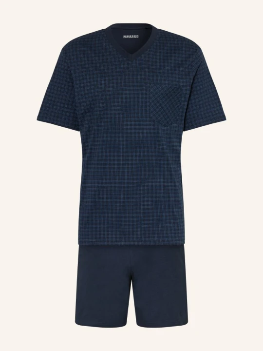 Zdjęcie produktu Schiesser Piżama Typu Shorty Comfort Essentials blau