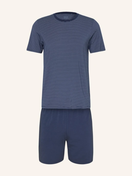 Zdjęcie produktu Schiesser Piżama Typu Shorty Long Life Soft blau