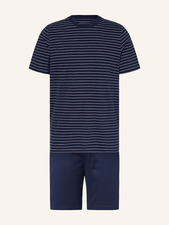 Zdjęcie produktu Schiesser Piżama Z Szortami Casual Essentials blau