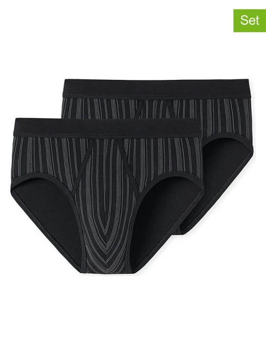 Zdjęcie produktu Schiesser Slipy (2 pary) w kolorze czarnym rozmiar: 3XL