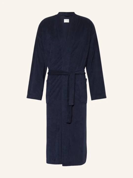 Zdjęcie produktu Schiesser Szlafrok Męski Feather Terry blau GRANATOWY