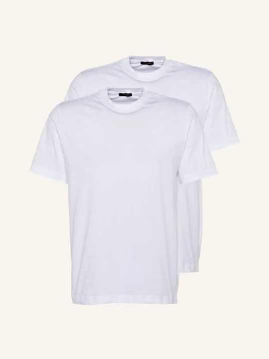Zdjęcie produktu Schiesser T-Shirt Esssentials, 2 Szt. weiss BIAŁY