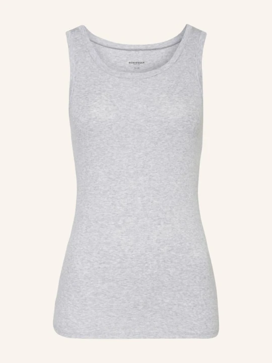 Zdjęcie produktu Schiesser Top Pure Rib grau JASNOCZARY