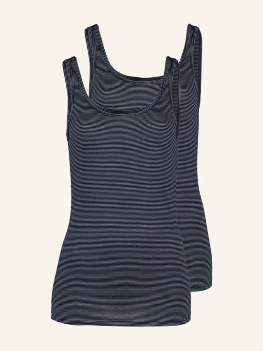 Zdjęcie produktu Schiesser Topy Modal Essentials, 2 Szt. blau