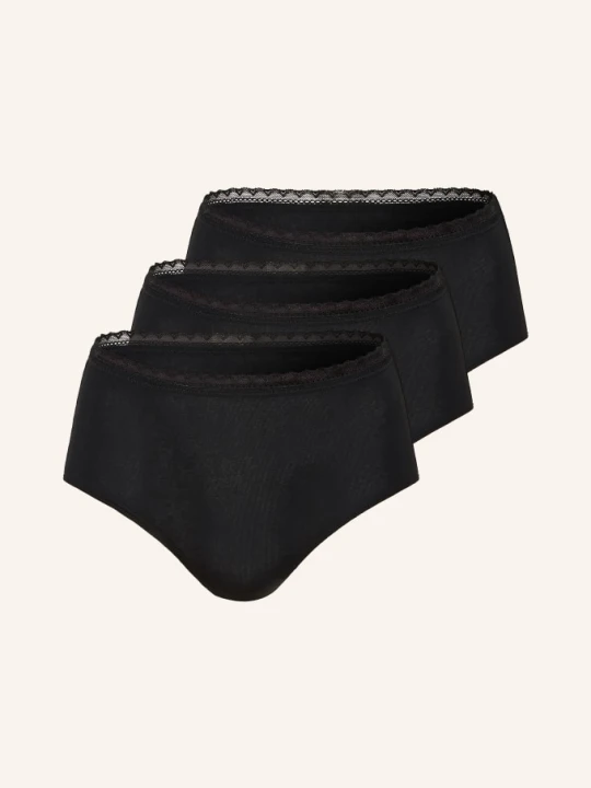 Zdjęcie produktu Schiesser Zestaw 3 Par Slipów Modern Multipacks schwarz CZARNY