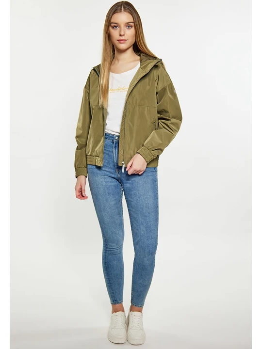 Zdjęcie produktu Schmuddelwedda Kurtka przeciwdeszczowa w kolorze khaki rozmiar: S