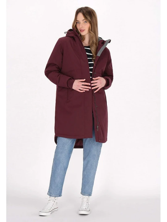Zdjęcie produktu Schmuddelwedda Parka w kolorze bordowym rozmiar: M
