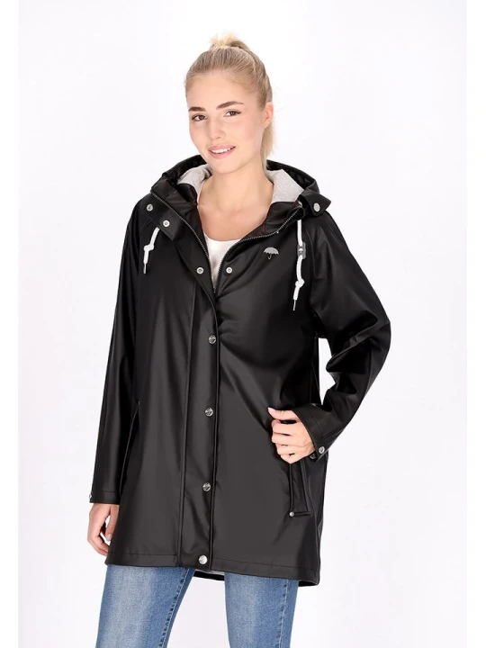 Zdjęcie produktu Schmuddelwedda Płaszcz przeciwdeszczowy w kolorze czarnym rozmiar: XL/XXL
