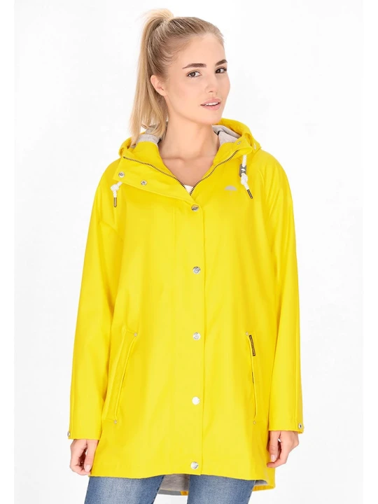 Zdjęcie produktu Schmuddelwedda Płaszcz przeciwdeszczowy w kolorze żółtym rozmiar: XL/XXL