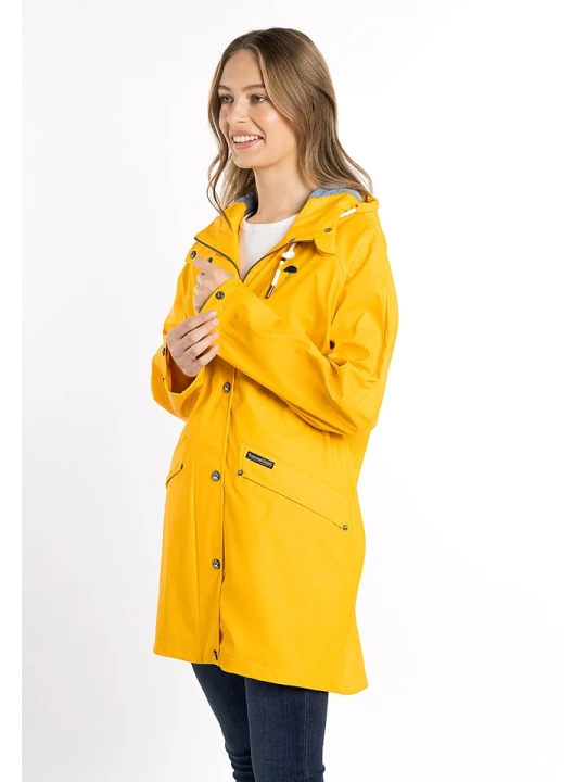 Zdjęcie produktu Schmuddelwedda Płaszcz przejściowy w kolorze żółtym rozmiar: XL/XXL