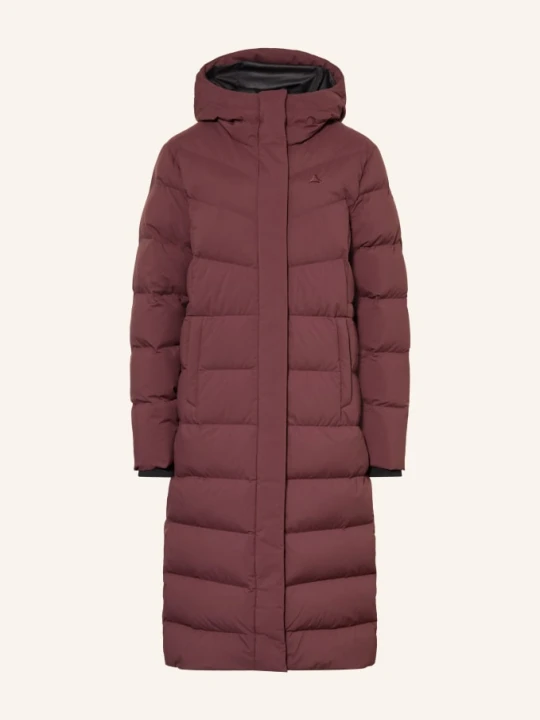 Zdjęcie produktu Schöffel Parka Puchowa Vindave Wms rot CIEMNOCZERWONY