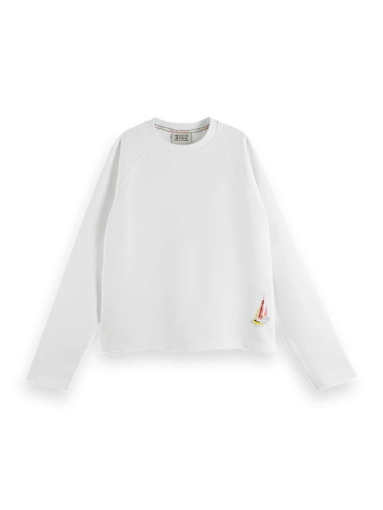 Zdjęcie produktu Scotch & Soda Bluza w kolorze białym rozmiar: L
