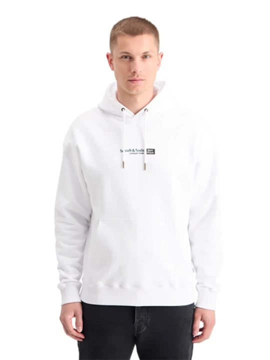 Zdjęcie produktu Scotch & Soda Bluza w kolorze białym rozmiar: M
