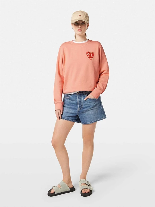 Zdjęcie produktu Scotch & Soda Bluza w kolorze brzoskwiniowym rozmiar: XS