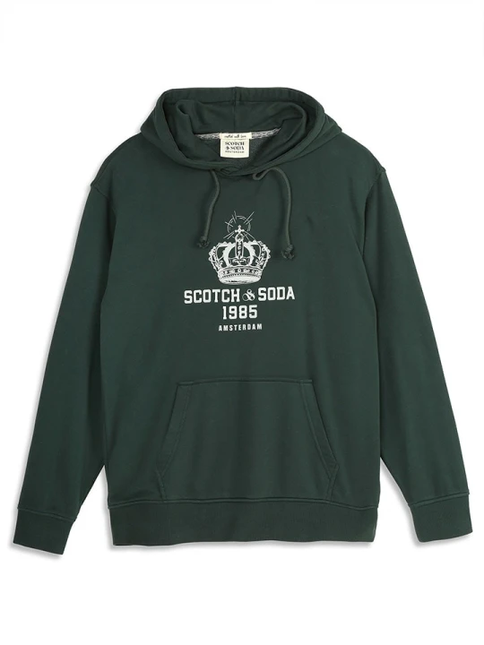 Zdjęcie produktu Scotch & Soda Bluza w kolorze ciemnozielonym rozmiar: M