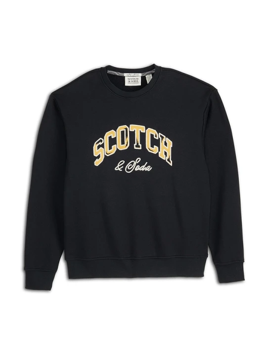 Zdjęcie produktu Scotch & Soda Bluza w kolorze czarnym rozmiar: M
