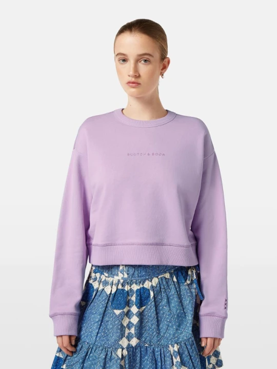 Zdjęcie produktu Scotch & Soda Bluza w kolorze lawendowym rozmiar: L