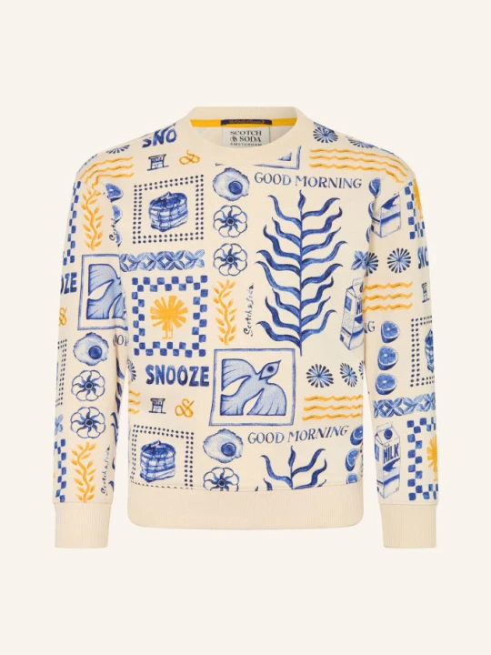 Zdjęcie produktu Scotch & Soda Bluza weiss biały