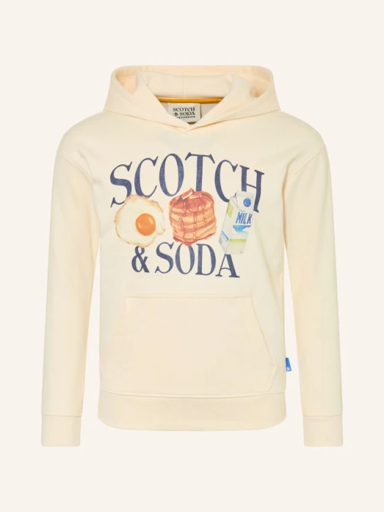 Zdjęcie produktu Scotch & Soda Bluza Z Kapturem weiss biały