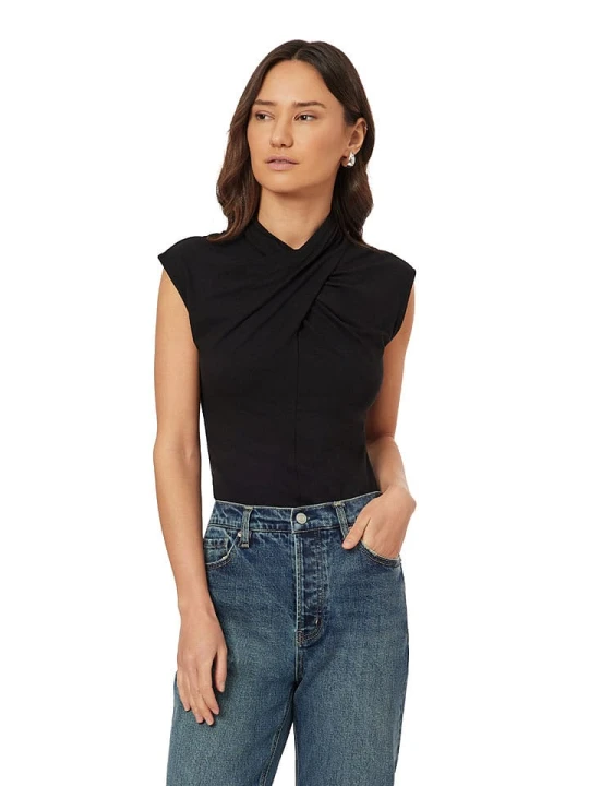 Zdjęcie produktu Scotch & Soda Bluzka w kolorze czarnym rozmiar: L